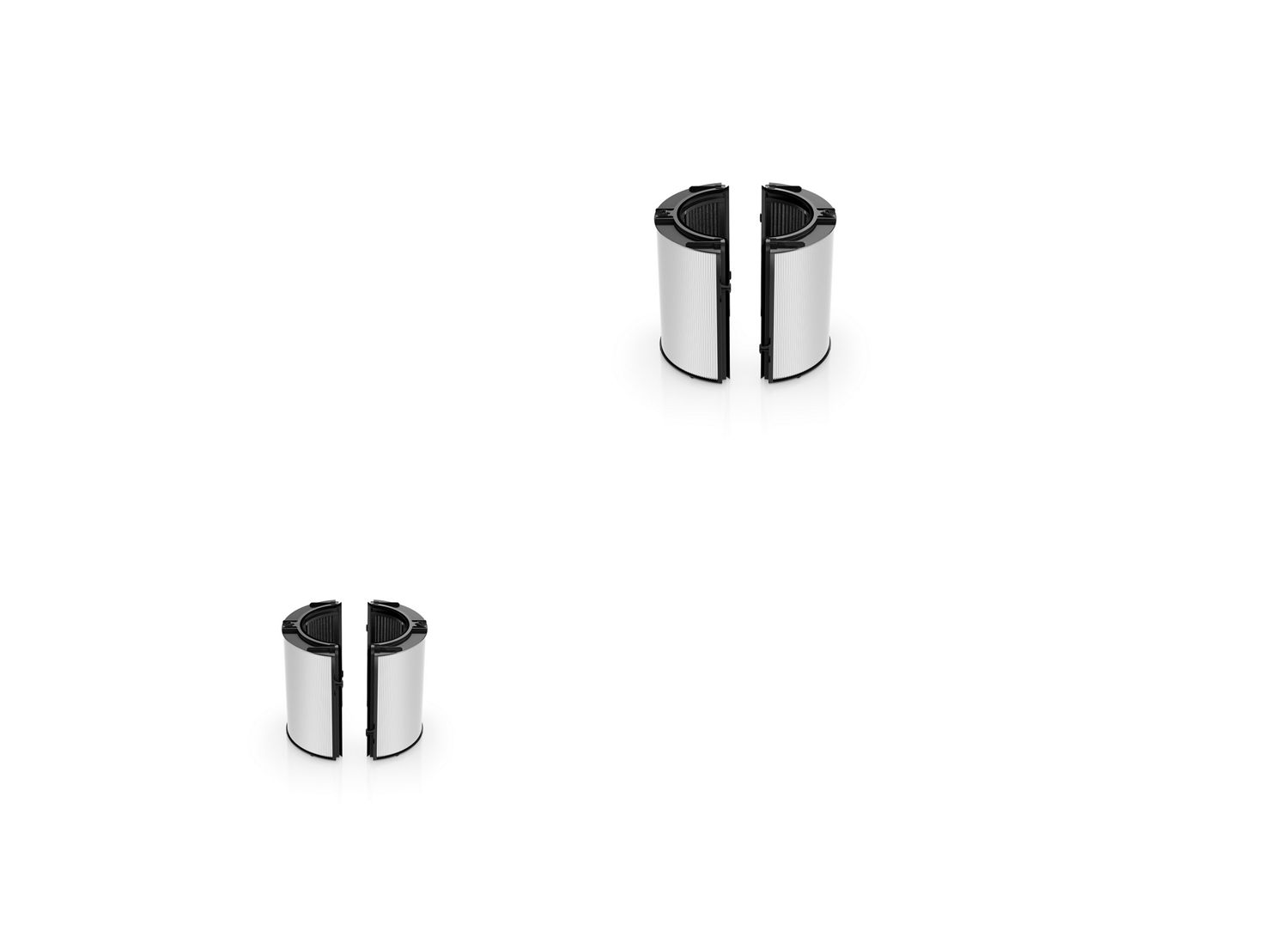 Carbon hepa outlet filter